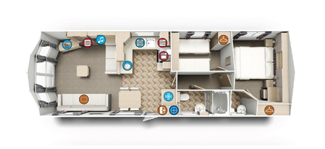 Static Caravan For Hire, Budget Friendly EDI Exterior foto